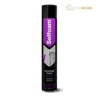 Keo bọt cách âm cách nhiệt Selfoam 750ml dạng vòi