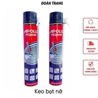 Keo bọt nở Apollo foam keo bọt loại dùng vòi