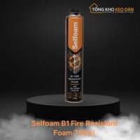 Keo bọt nở chống cháy Selfoam B1 Fire Resistant Foam 750ml