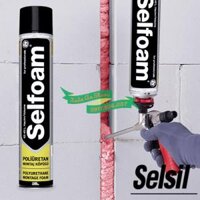 KEO BỌT XỐP TRÁM KHE HỞ CÁCH ÂM CÁCH NHIỆT 750ML