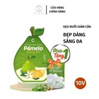 Kẹo Bưởi Giảm Cân Túi 10 viên Đẹp Dáng Sáng Da CC.WHITE(1 TÚI GIẢM ĐƯỢC 3-4KG)