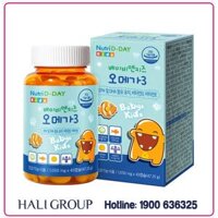 Kẹo Cá Bổ Não Baby & Kids Omega 3 Nutri D-DAY Hàn Quốc