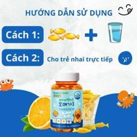 Kẹo Cá Bổ Não Baby & Kids Omega 3 Nutri D-DAY Hàn Quốc (45 viên)