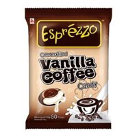 Kẹo Cà Phê Nhân Cà Phê Vani, Esprezzo, Centerfilled Vanilla Coffee Candy (150g) - AGEL