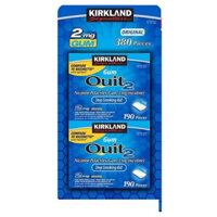Kẹo cai Kirkland Signature Quit 4 Gum/2Gum Original 190 viên