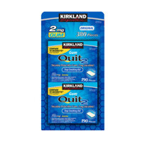 Kẹo cai thuốc lá Kirkland Signature Quit 2mg Gum Original - Hộp 190 viên