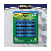 Kẹo cai thuốc lá Kirkland Signature Quit 2 Gum Lozenges Mint 270 viên (10 ống)