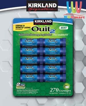 Kẹo cai thuốc lá Quit 2 Kirkland - 270 viên