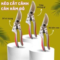 Kéo cành cán xám đỏ SADA-210 WS-210 210 mm - Vườn Sài Gòn