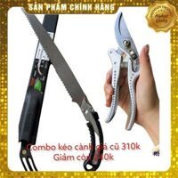 kéo cành giá rẻ và cưa cành giá rẻ ( combo)