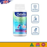 Kẹo Canxi Khủng long Ostelin Kids Calcium & Vitamin D3 của Úc cho bé 90 viên cho trẻ từ 2-13 tuổi