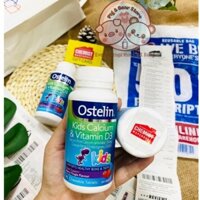 Kẹo Canxi Khủng Long viên nhai khủng long Ostelin Kids Calcium Canxi Vitamin D3  cho bé 90 Viên