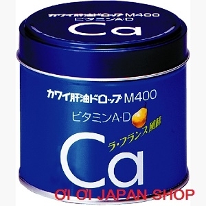Kẹo Canxi Nhật M400 (dầu gan cá)