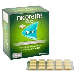 Kẹo cao su cai thuốc lá Nicorette - 4mg