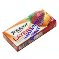 Kẹo cao su chewing gum Trident Layers 14 thanh