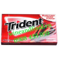Kẹo cao su chewing gum Trident Quế 14 thanh