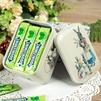 Kẹo cao su Green Arrow 45 miếng hộp thiếc gói đơn hương vị bạc hà kẹo cao su thơm cho bạn bè nam và nữ