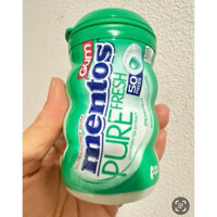 KẸO CAO SU KHÔNG ĐƯỜNG HƯƠNG BẠC HÀ FRESH MINT PURE FRESH SUGAR FREE MENTOS (50 viên)