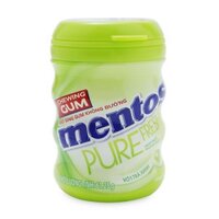 Kẹo Cao Su Không Đường Mentos - Hương Trà Xanh (62g)
