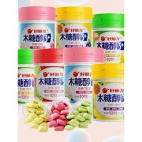 Kẹo cao su không đường Orion Xylitol 101g, hương vị bạc hà, hương trái cây, hương hoa, kẹo mềm, hơi thở thơm mát