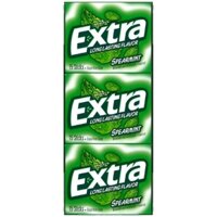 Kẹo cao su không đường vị bạc hà á wrigley's extra sugar free gum, spearmint