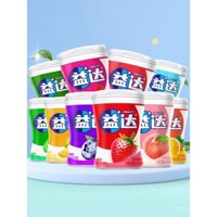 Kẹo cao su không đường Yida Xylitol khoảng 40 miếng 56g hương trái cây thơm mát kẹo bạc hà mát lạnh