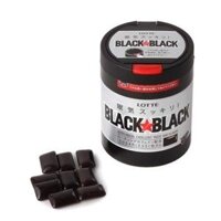 Kẹo Cao Su Lotte Black Black Ít Đường 140G/Lọ