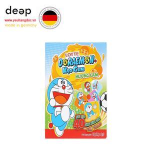 Kẹo cao su Lotte Doraemon hương cam 9,6g