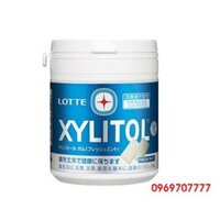 Kẹo cao su LOTTE XYLITOL Fresh Mint 158g