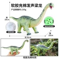 Kẹo Cao Su Mềm Mô Phỏng Kỷ Jura Đồ Chơi Khủng Long Khủng Long Cổ Dài Cổ Tay Rồng Mô Hình Động Vật Quà Tặng Trẻ Em