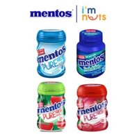 Kẹo cao su Mentos Fresh Action và Sing gum không đường Mentos Pure Fresh đủ vị