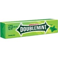 KẸO CAO SU/ SINGUM DOUBLEMINT THANH 13.5G (1 THANH)