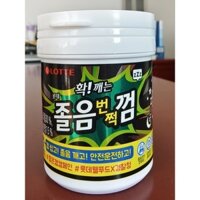 Kẹo cao su Xylitol đen XYLITOL nhập khẩu Hàn Quốc, gói nạp Alpha Xylitol, sảng khoái
