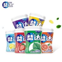 Kẹo cao su Yida Xylitol 40 miếng 56g không đường hương dưa hấu, bưởi, cam, đào, hương thơm tươi mát