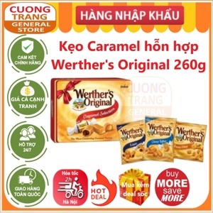 Kẹo Caramel hỗn hợp Werther's Original 260g