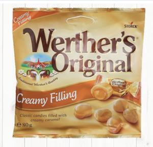Kẹo caramen nhân kem Werther's Original 80g
