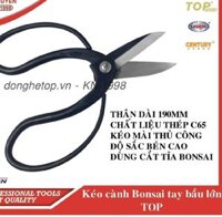 Kéo cắt cành Bonsai tay bầu lớn