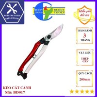 Kéo cắt cành Buddy BD017 dài 200mm Đài Loan Chất lượng cao
