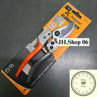 Kéo cắt cành cây Kapusi japan cán đen cam K-8652 lưỡi lớn