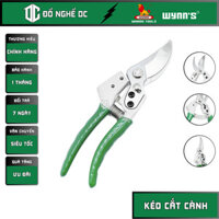 Kéo cắt cành, Kéo Tỉa Cành Wynn's W880 tay dạ đúc nguyên khối chắc chắn, lưỡi kéo sắc bén, chất thép chống rỉ