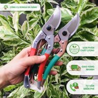 Kéo cắt cành thép đúc Mingzuan tay bọc nilon chống trượt 210mm KCC-13