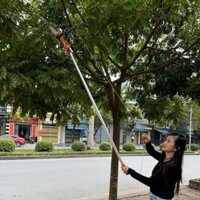Kéo cắt cành trên cao giật dây, hái quả kèm lưỡi cưa siêu bén, cán dài 3 mét ( 2 loại giật dây và bóp cò)
