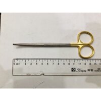 Kéo cắt chỉ cong-cán vàng- dài 14,5cm