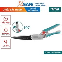 Kéo cắt cỏ 340mm TOTAL THTGS60340 Kích thước lưỡi 7 "/ 180mm, chịu nhiệt với lớp phủ chống dính, tay cầm ABS chắc chắn