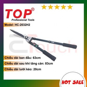 Kéo cắt cỏ cán bọc nhung Top HC-2032H2