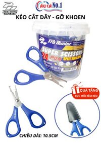 KÉO CẮT DÂY GỠ KHOEN CÂU CÁ - PROHUNTER SUPER SCISSOR SPLIT RING OPEN
