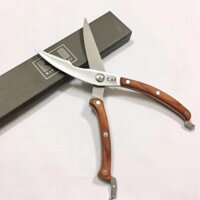 Kéo Cắt Gà Nhật Bản Kai Japan Cán Gỗ