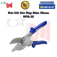 Kéo Cắt Góc Nẹp Điện 35mm, Hợp Kim Thép Không Gỉ, Lưỡi Théo SK5 KINGBLUE KPQ-32 - HÀNG CHÍNH HÃNG