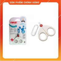 Kéo cắt móng tay an toàn Farlin Lưỡi kéo thiết kế mỏng và ngắn vừa với ngón tay bé, dễ sử dụng, tránh làm tổn thương da.