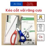 Kéo cắt răng cưa cắt mẫu răng cưa Akitton